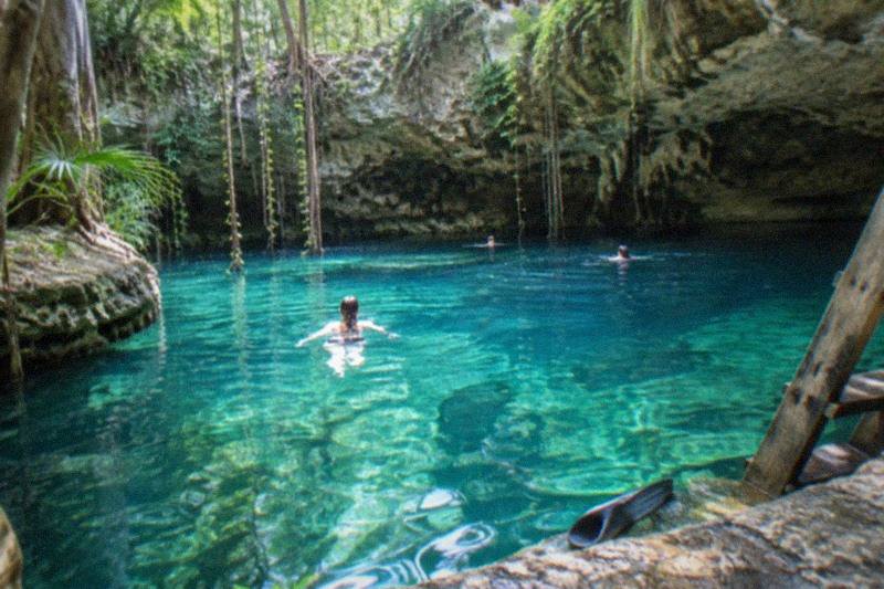 Buffet Lunch, Cenote Mariposa